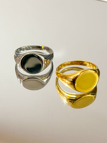 "OSLO" SIGNET RING