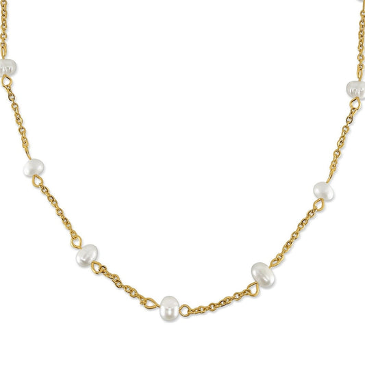 "VEER" PEARL CHAIN NECKLACE