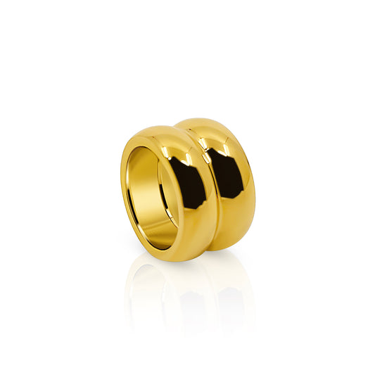 "SLOANE" DOUBLE BAND  RING