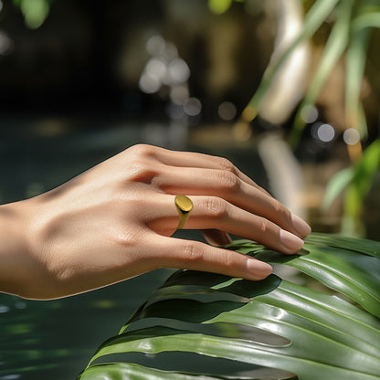 "OSLO" SIGNET RING