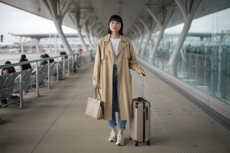Trench Coat Outfits for Travel: Comfortable, Polished & Perfect for Airports