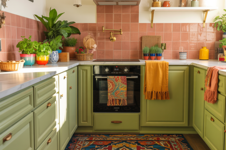 Boho Kitchen Decor Ideas: How to Add Personality with Textures & Colors